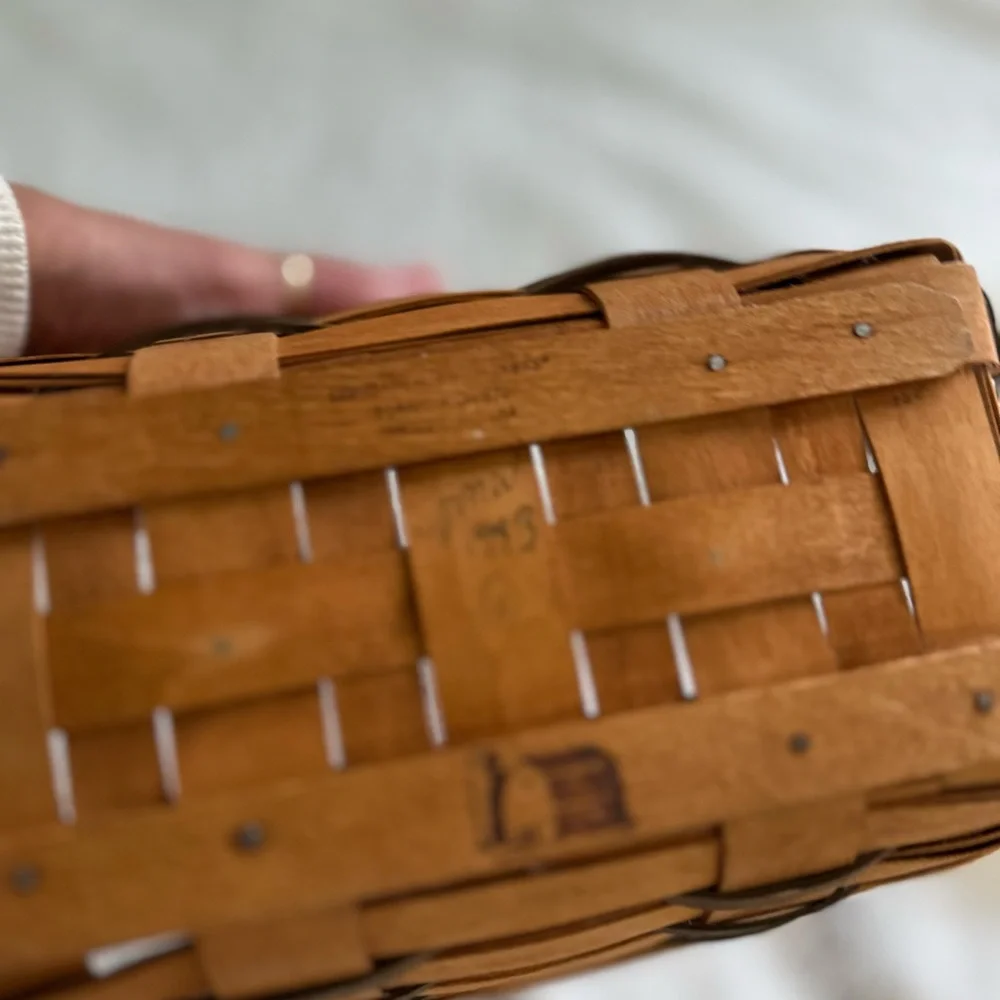 Longaberger elegant basket